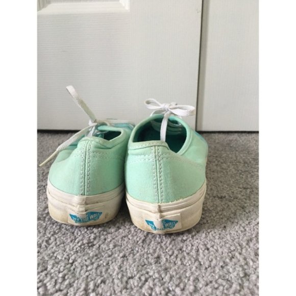 Seafoam Green Ombre Vans Authentic - Picture 6 of 9